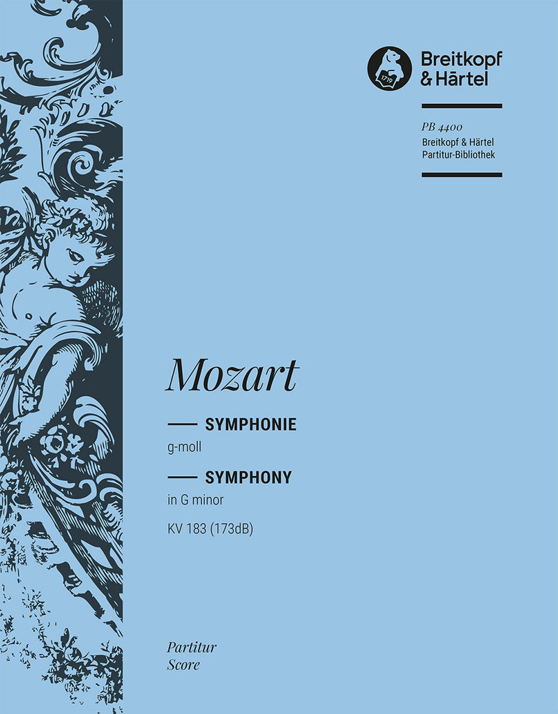 Symphony [No. 25] in G minor K. 183 (173dB) [full score]