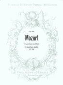 Così fan tutte K. 588 – Overture [full score]