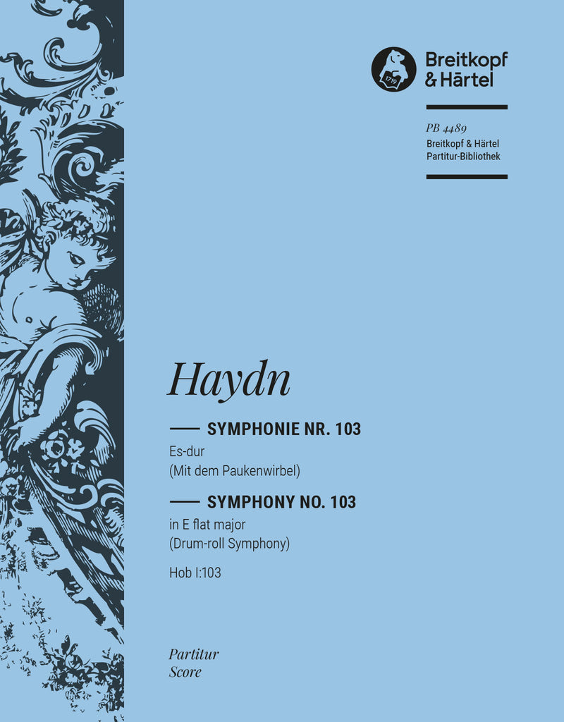 Symphony No. 103 in Eb major Hob I:103 [full score]