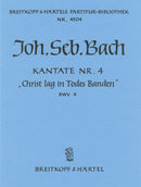 Kantate BWV 4 "Christ lag in Todes Banden" [full score]