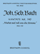 Kantate BWV 140 "Wachet auf, ruft uns die Stimme" [full score]