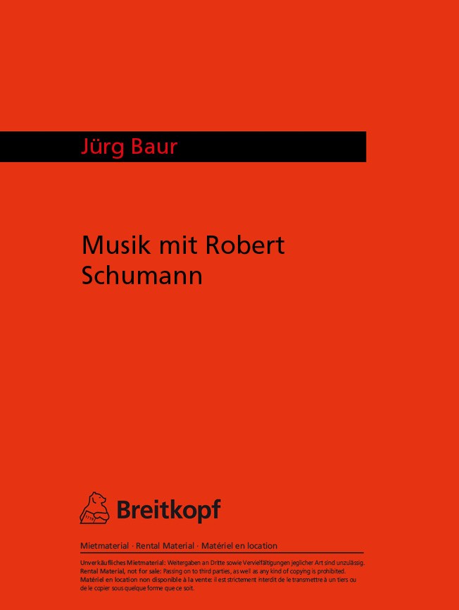 Music with Robert Schumann （ポケットスコア）