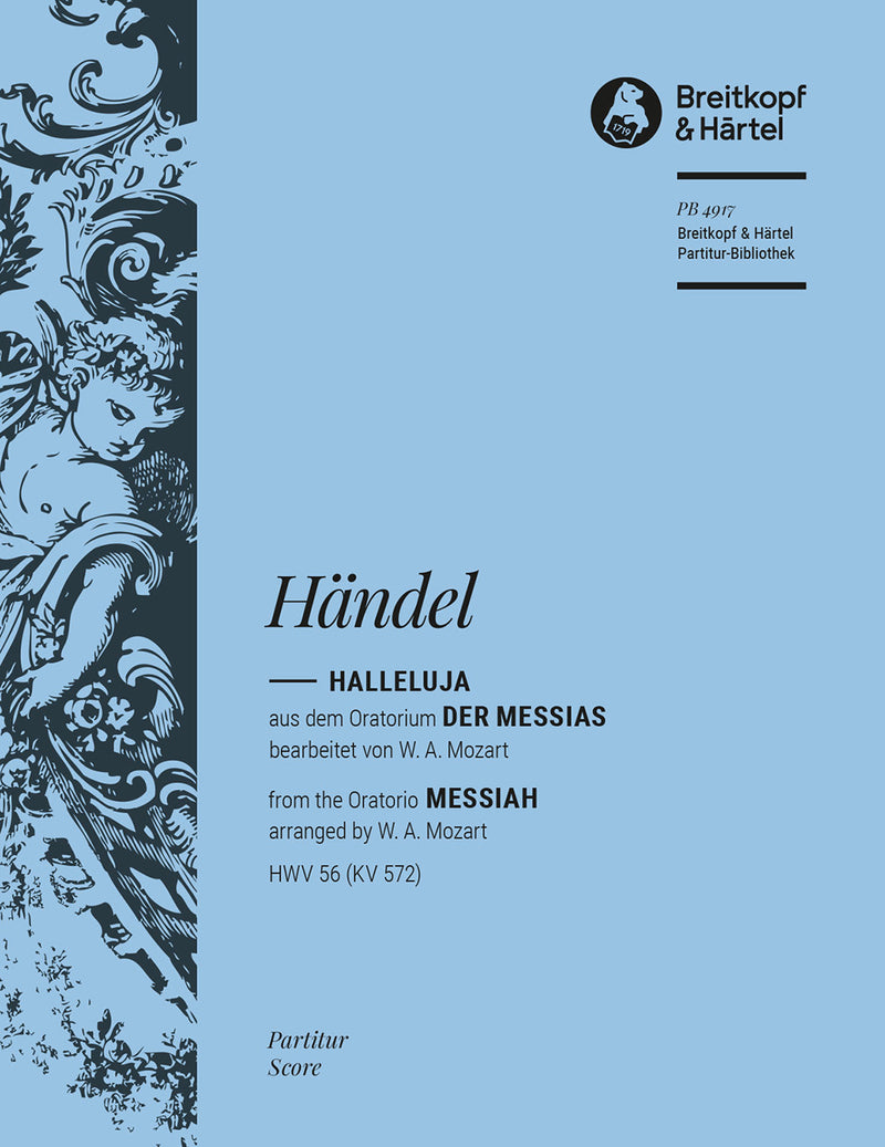 Halleluja from "Messiah" HWV 56 [full score]