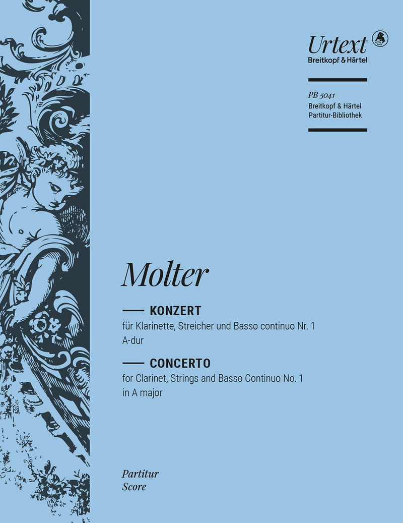 Clarinet Concerto No. 1 in A major [full score]