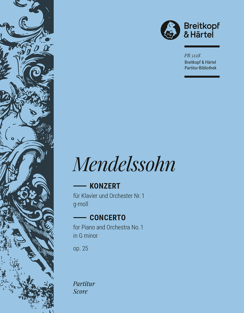 Piano Concerto No. 1 in G minor MWV O 7 Op. 25 [full score]