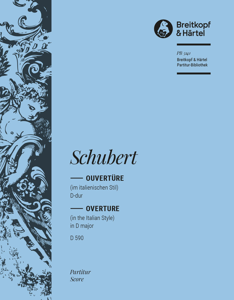 Overture in D major D 590 [full score]