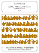 Kung (King) Kristian II-Suite Op. 27（ポケットスコア）