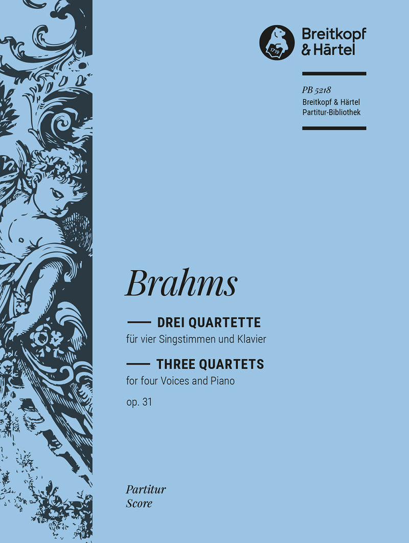 3 Quartets Op. 31 [full score]