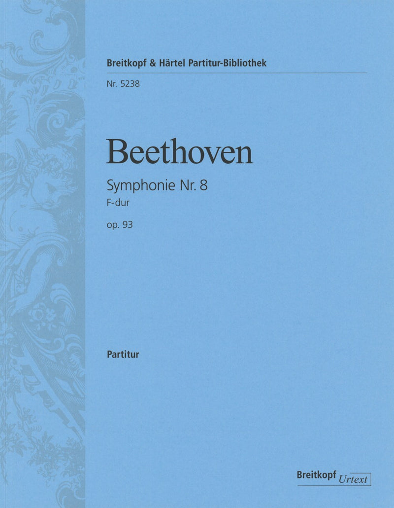 Symphony No. 8 in F major Op. 93 [full score]