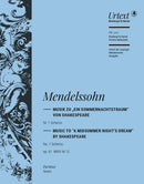 A Midsummer Night's Dream No. 1 from MWV M 13 Op. 61 [full score]