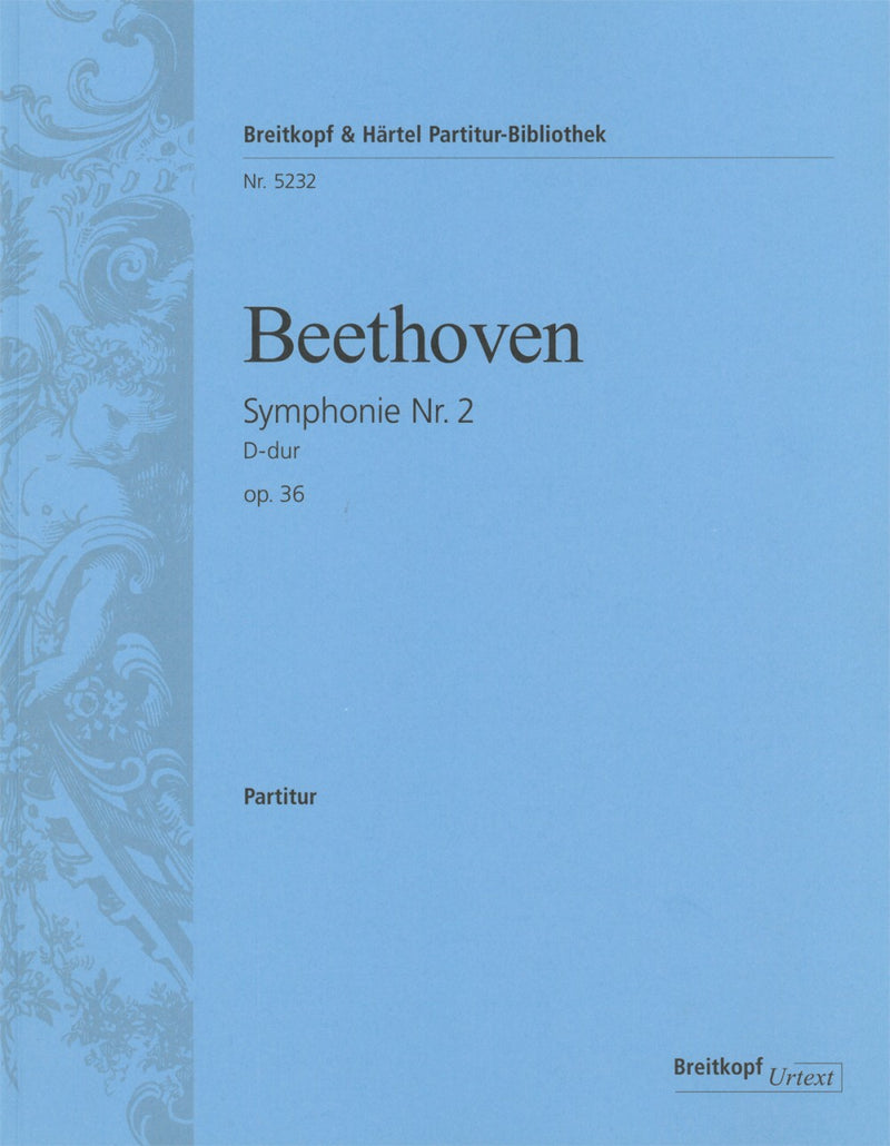 Symphony No. 2 in D major Op. 36 [full score]