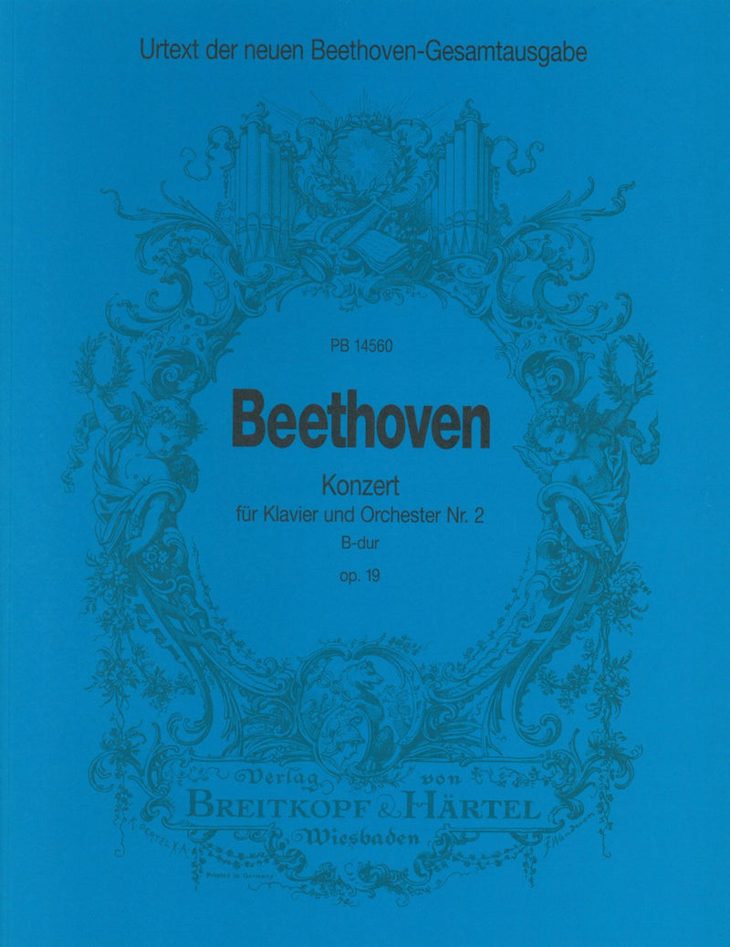 Piano Concerto No. 2 in Bb major Op.19 [full score]