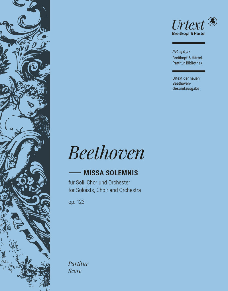 Missa Solemnis in D major Op. 123 [full score]