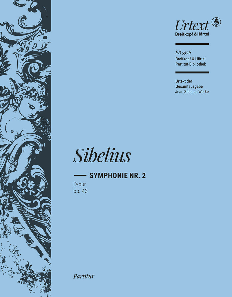 Symphony No. 2 in D major Op. 43 [full score]