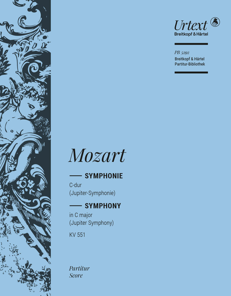 Symphony [No. 41] in C major K. 551 [full score]
