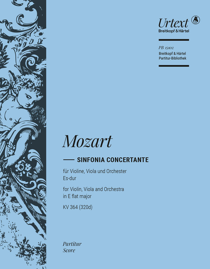 Sinfonia concertante in Eb major K. 364 (320d) [full score]