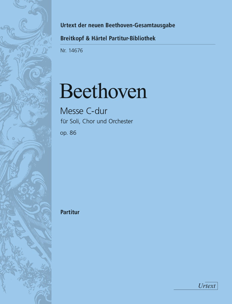 Messe C-dur op. 86 [full score]