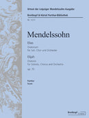 Elijah MWV A 25 Op. 70 [full score]