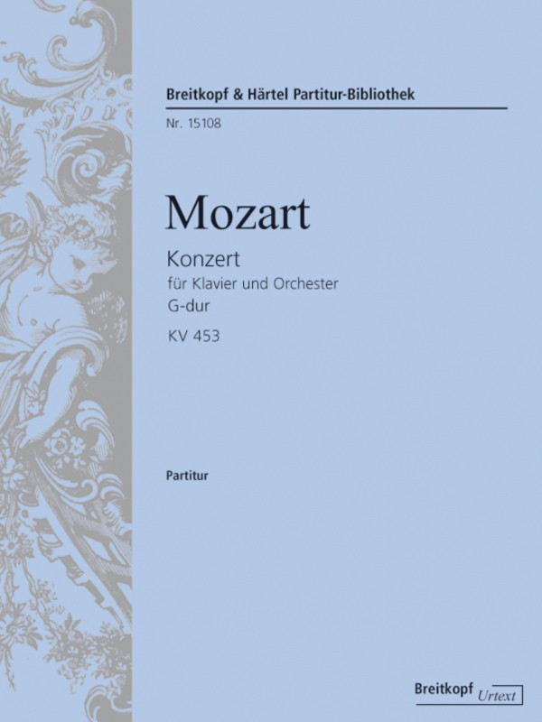 Piano Concerto [No. 17] in G major K. 453 [full score]
