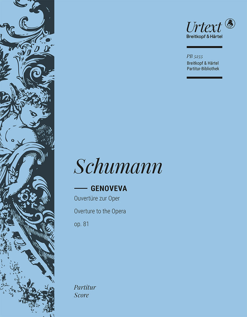 Genoveva Op. 81 – Overture [full score]