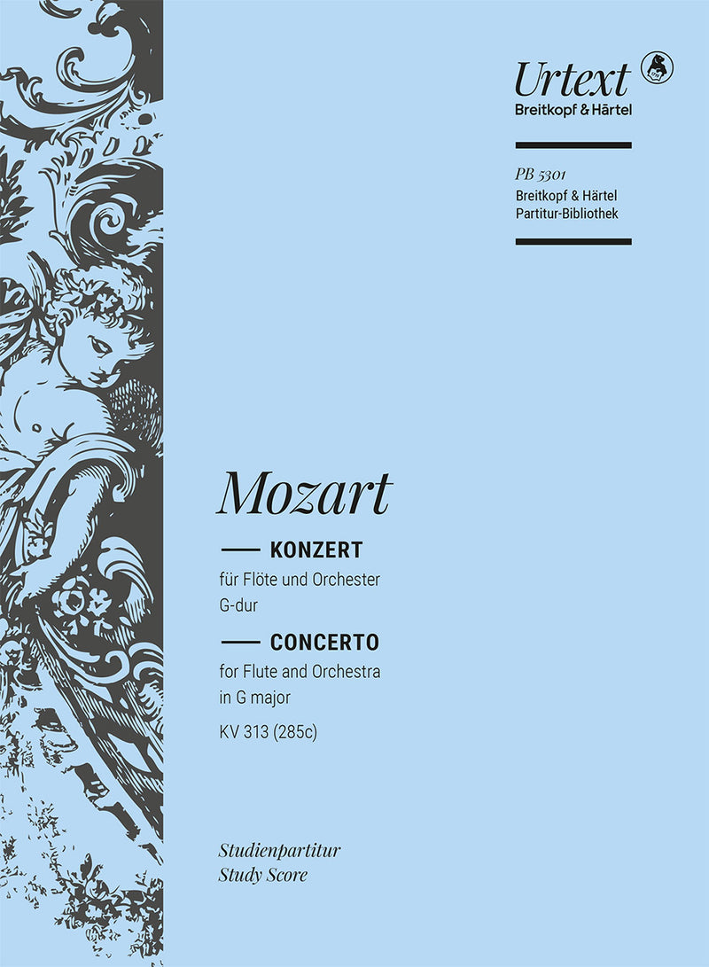 Flute Concerto [No. 1] in G major K. 313 (285c)（ポケットスコア）