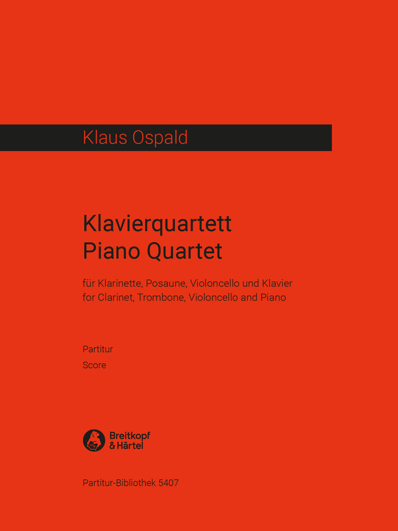 Piano Quartet [full score]