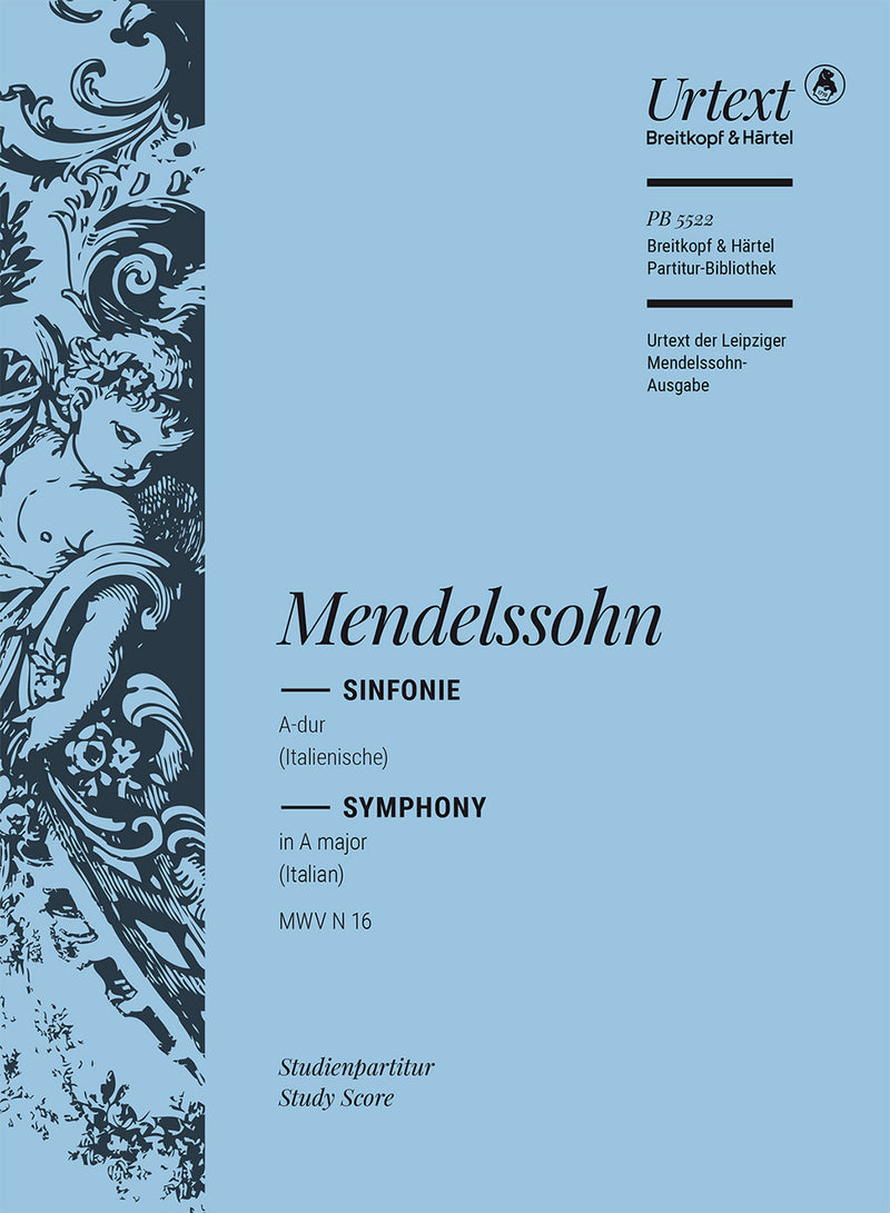 Symphony No. 4 in A major MWV N 16 [Op. 90] (Italian)（ポケットスコア）
