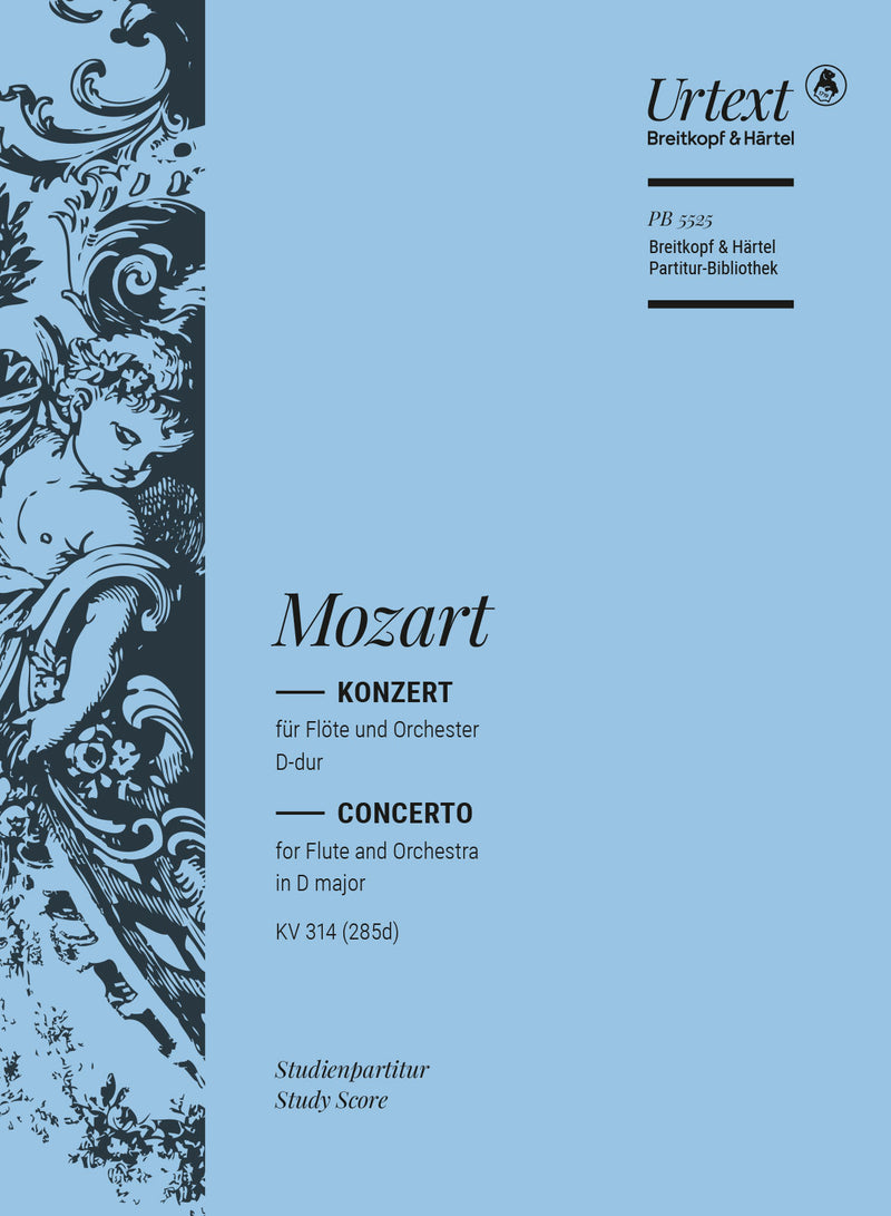 Flute Concerto [No. 2] in D major K. 314 (285d)（ポケットスコア）