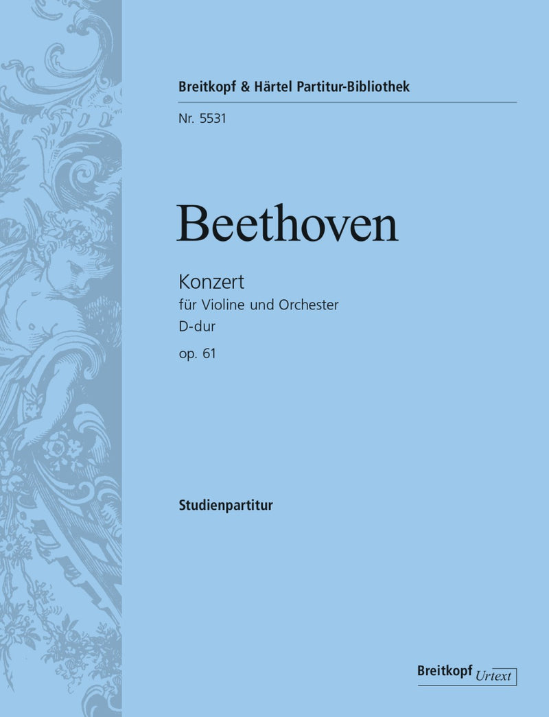 Violin Concerto in D major Op. 61（ポケットスコア）