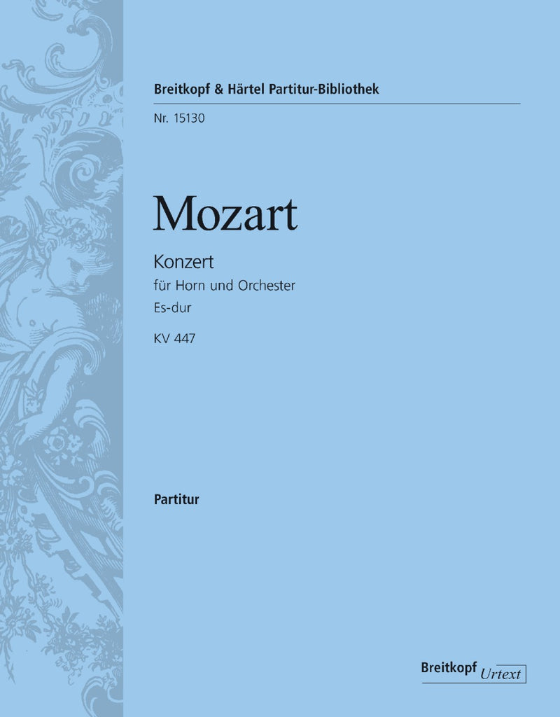Horn concerto [No. 3] in Eb major K. 447 [full score]