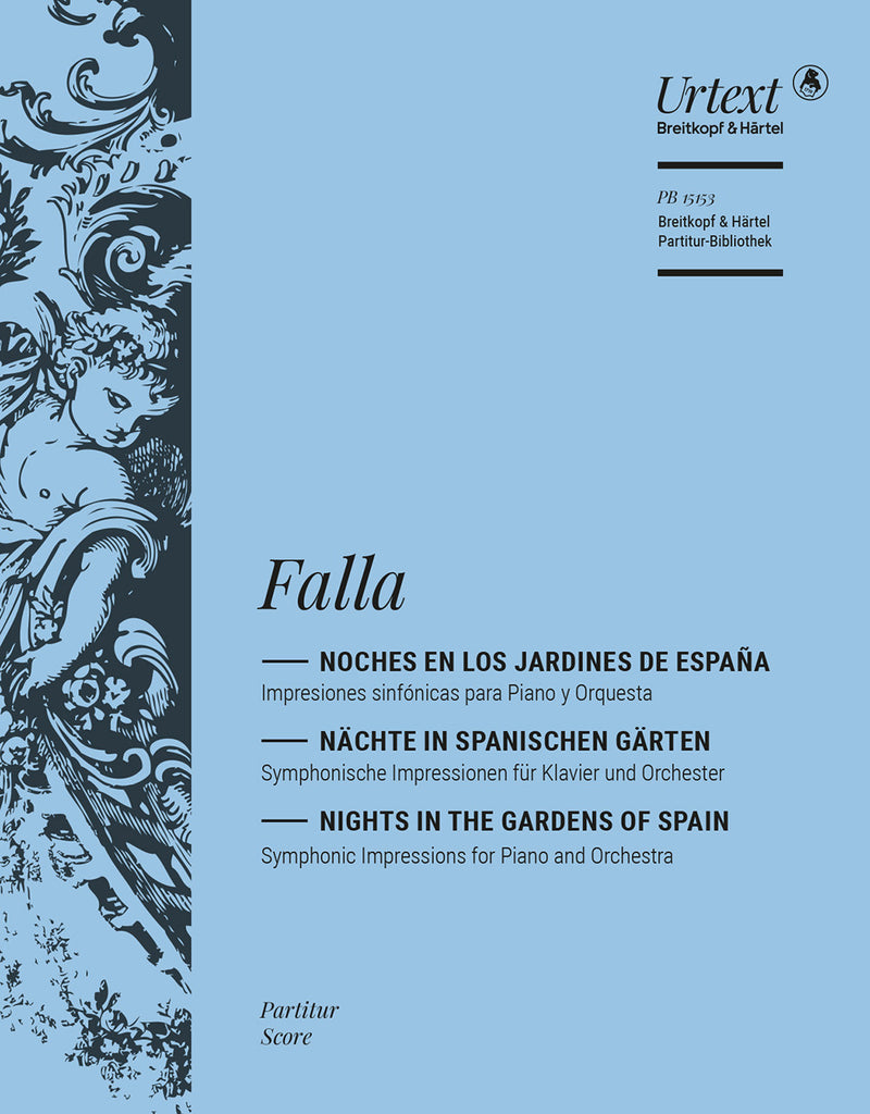 Nights in the Gardens of Spain [full score]
