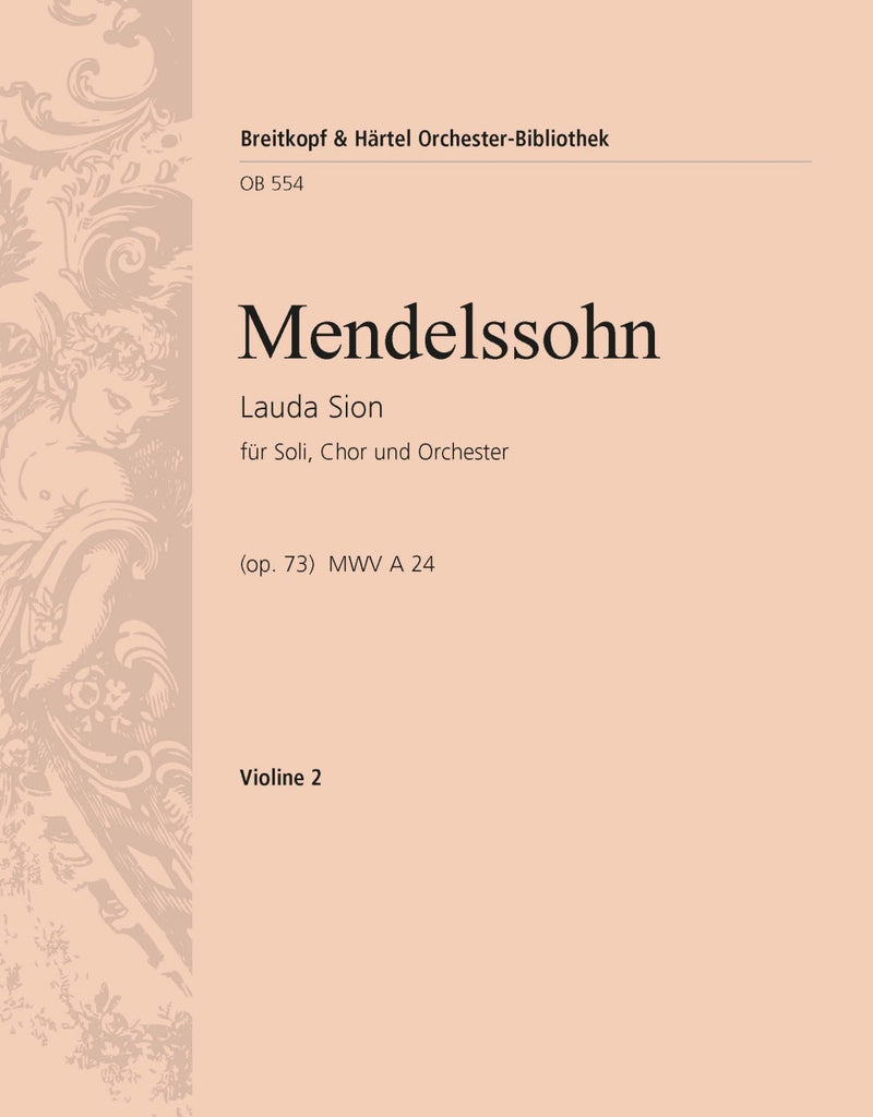 Lauda Sion MWV A 24 (Op. 73) [violin 2 part]