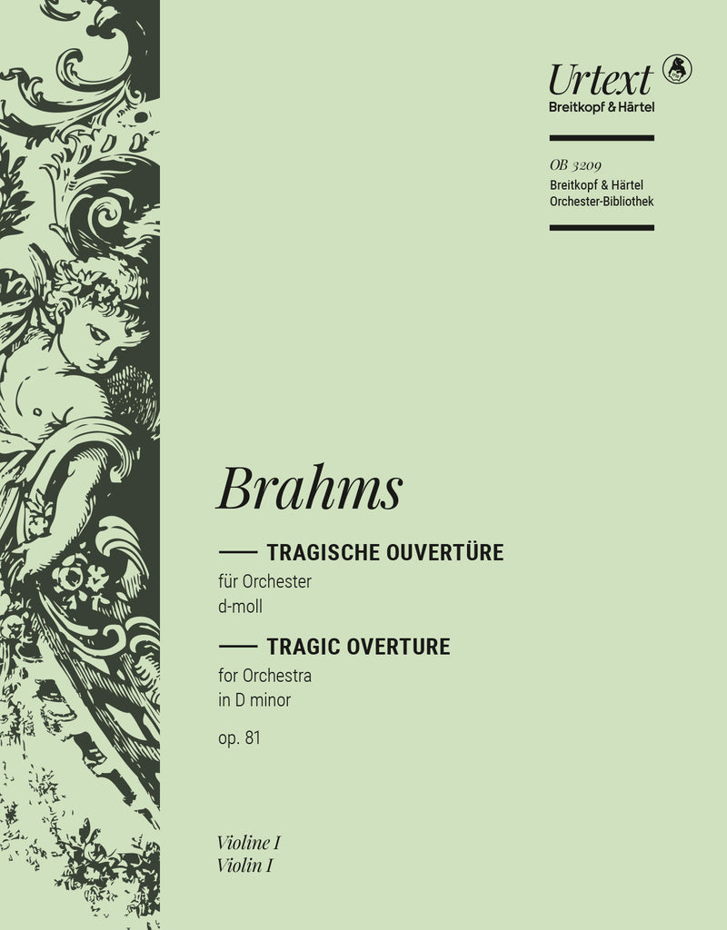Tragic Overture in D minor Op. 81 [violin 1 part]
