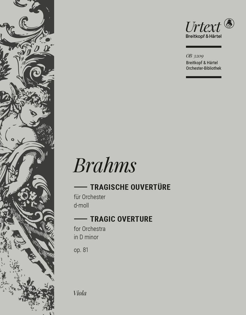 Tragic Overture in D minor Op. 81 [viola part]