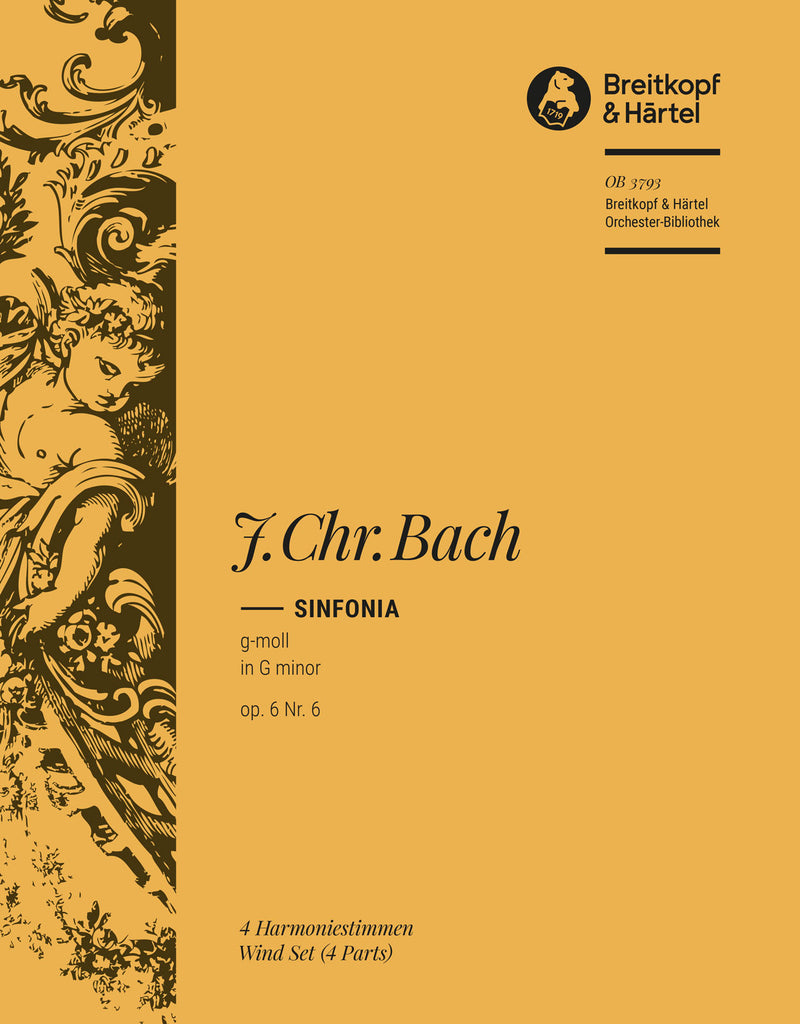 Sinfonia in G minor Op. 6 No. 6 [wind parts]