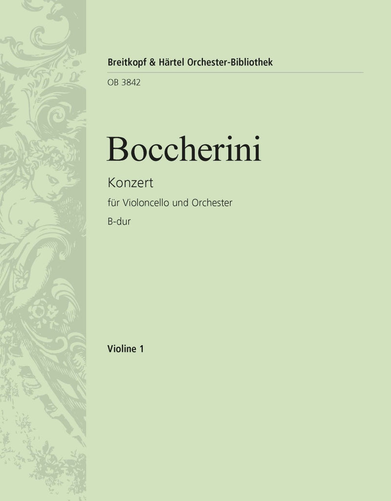 Violoncello Concerto in Bb major (Grützmacher校訂) [violin 1 part]