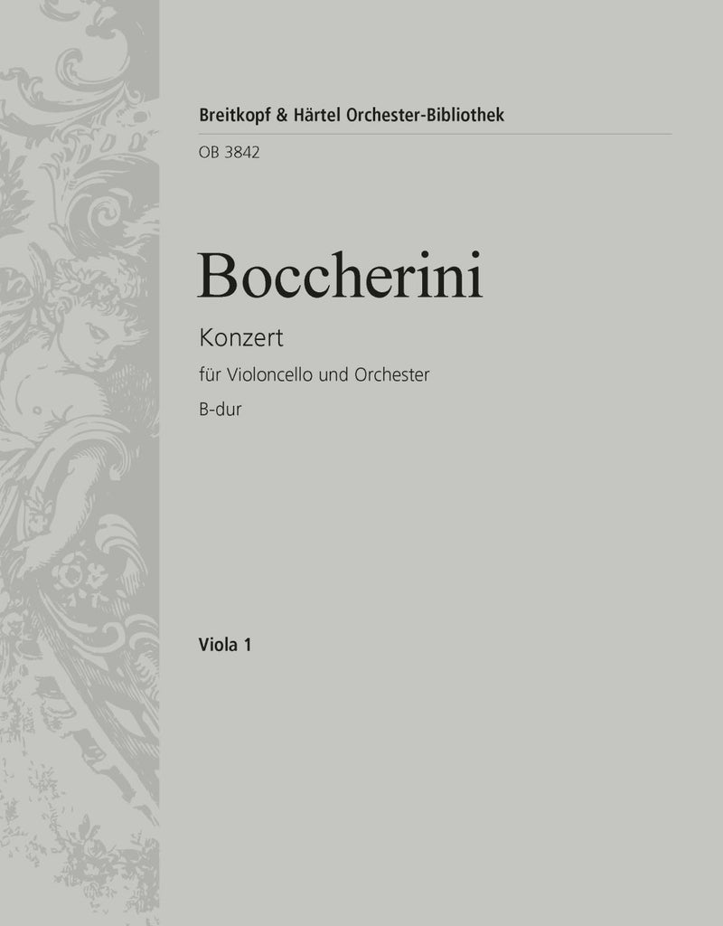 Violoncello Concerto in Bb major (Grützmacher校訂) [viola part]