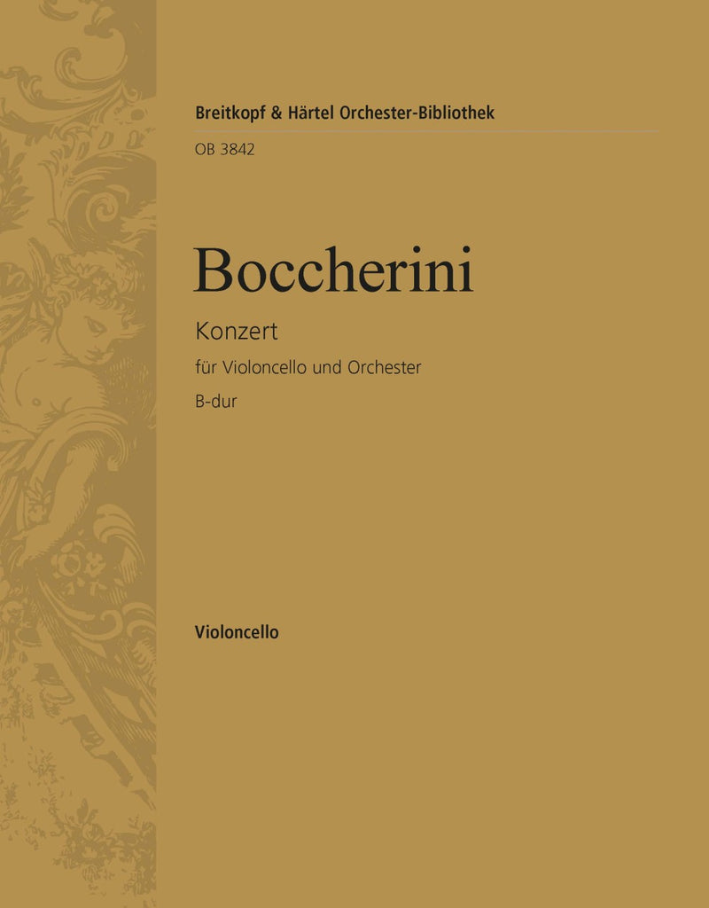 Violoncello Concerto in Bb major [violoncello part]
