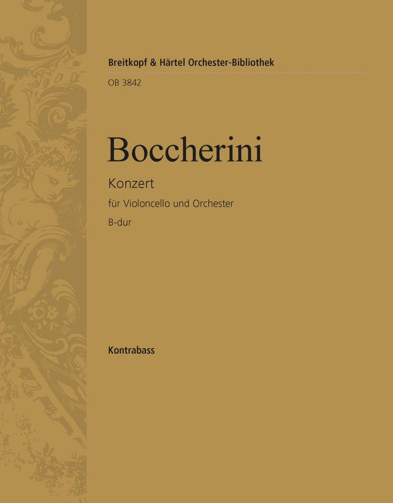 Violoncello Concerto in Bb major [double bass part]