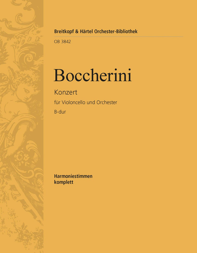 Violoncello Concerto in Bb major (Grützmacher校訂) [wind parts]