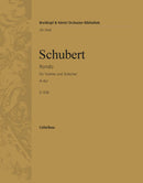 Rondo in A major D 438 [basso (cello/double bass) part]