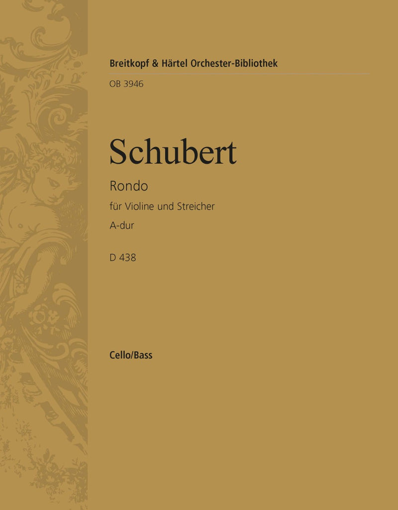 Rondo in A major D 438 [basso (cello/double bass) part]