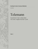 Overture in D major joined with a tragicomical Suite [viola part]