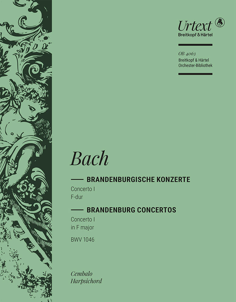 Brandenburg Concerto No. 1 in F major BWV 1046 [harpsichord/piano part]