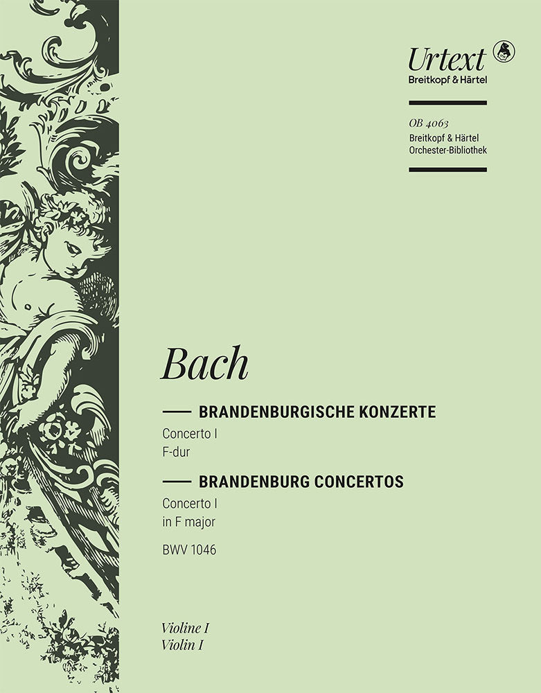 Brandenburg Concerto No. 1 in F major BWV 1046 [violin 1 part]