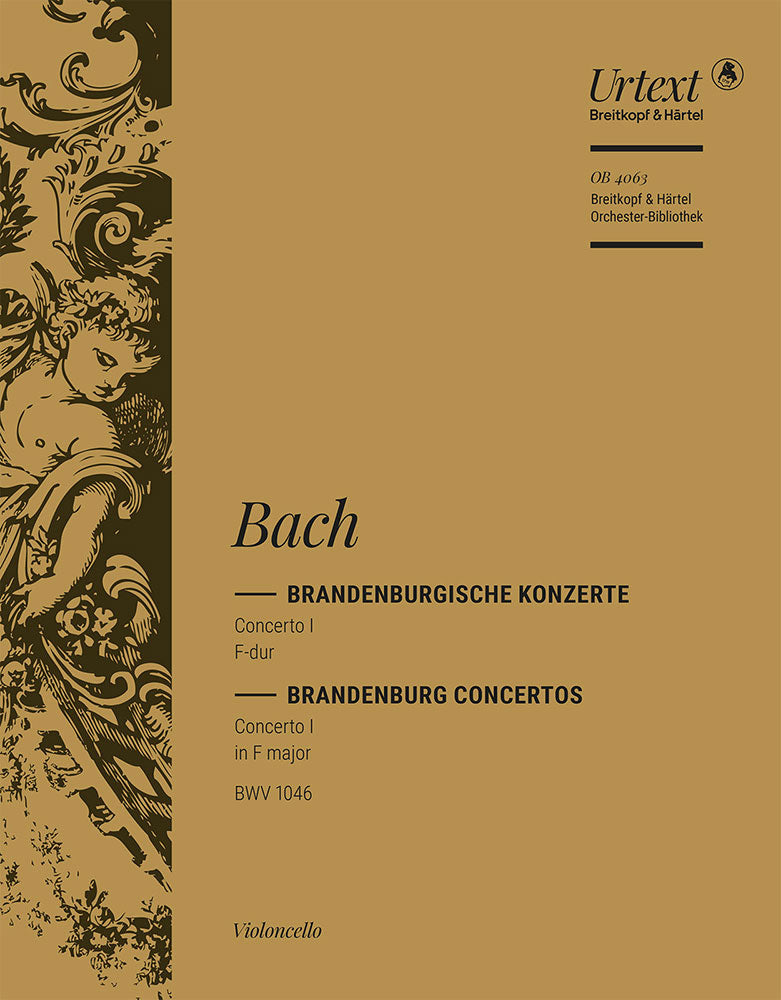 Brandenburg Concerto No. 1 in F major BWV 1046 [violoncello part]