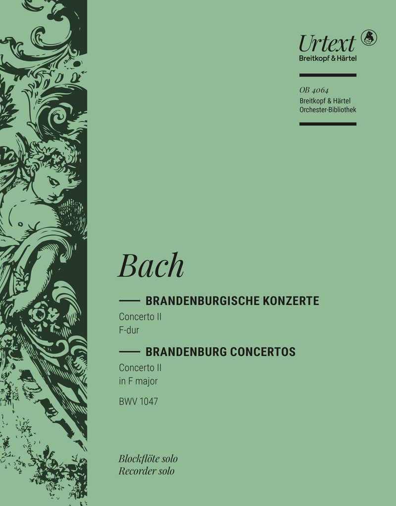 Brandenburg Concerto No. 2 in F major BWV 1047 [solo rec part]