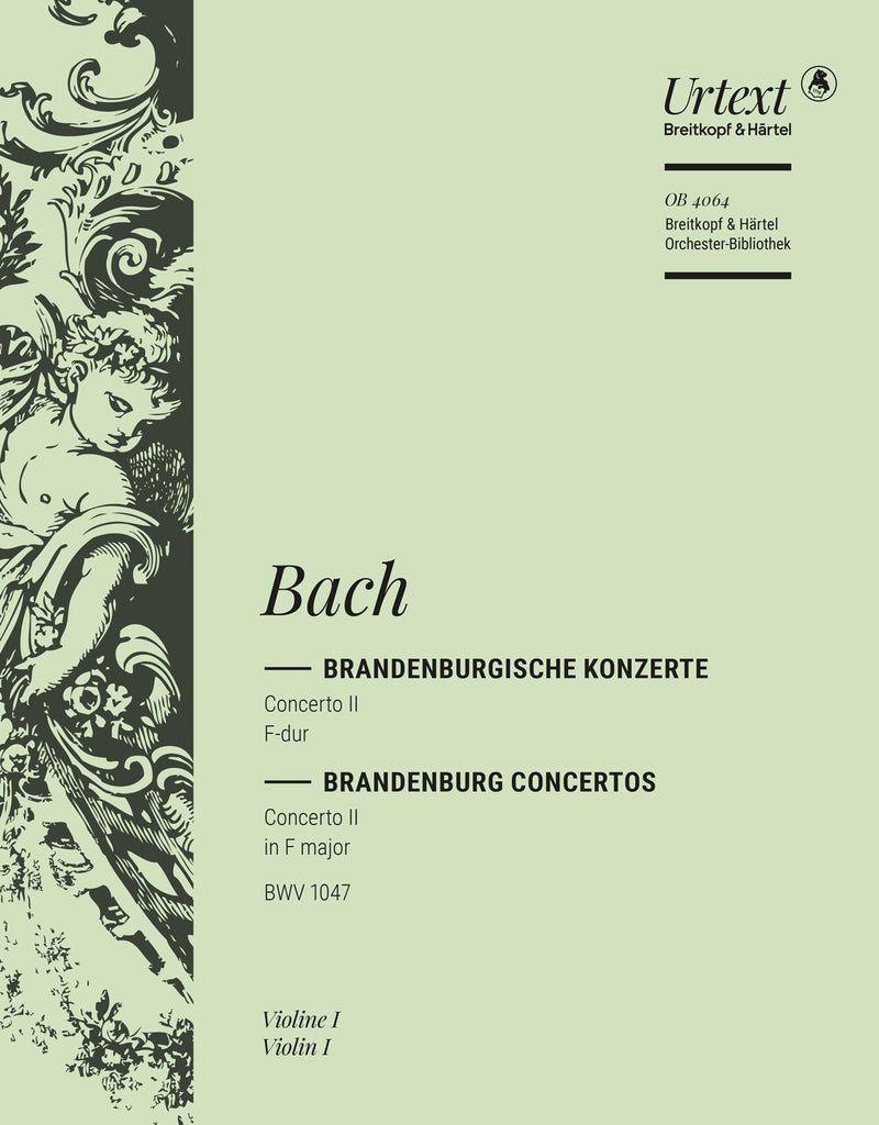 Brandenburg Concerto No. 2 in F major BWV 1047 [violin 1 part]