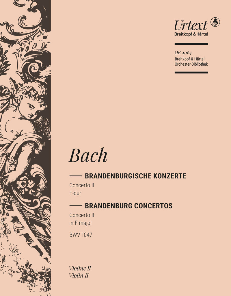 Brandenburg Concerto No. 2 in F major BWV 1047 [violin 2 part]