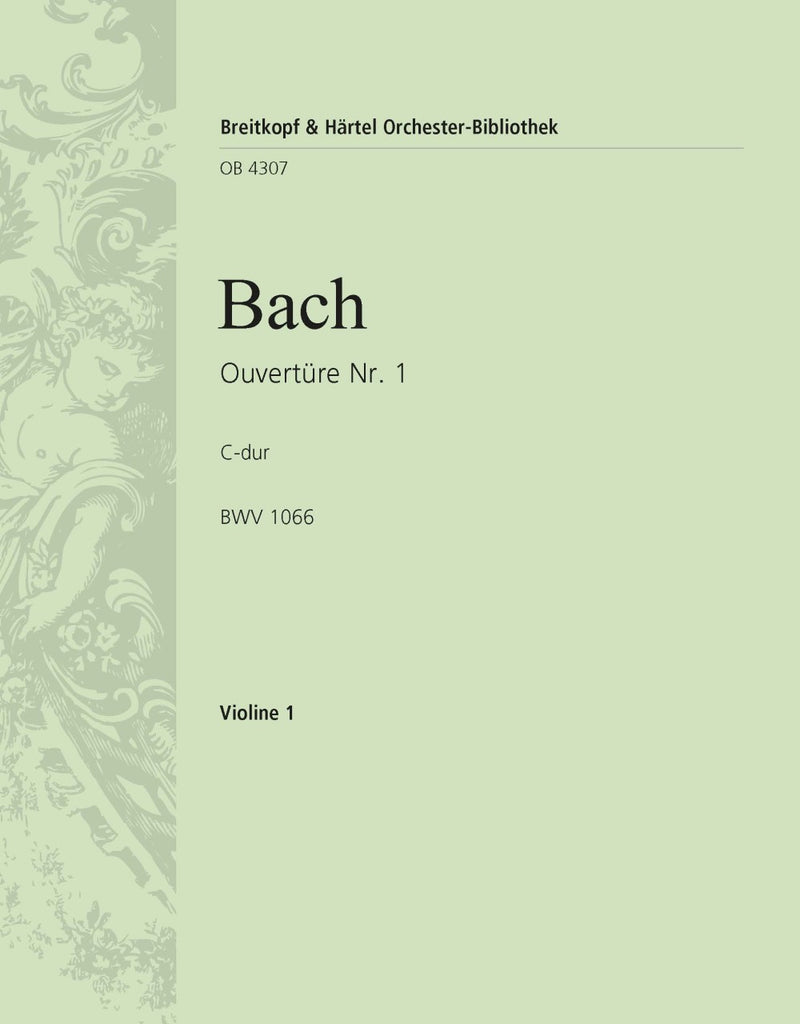 Overture (Suite) No. 1 in C major BWV 1066 [violin 1 part]